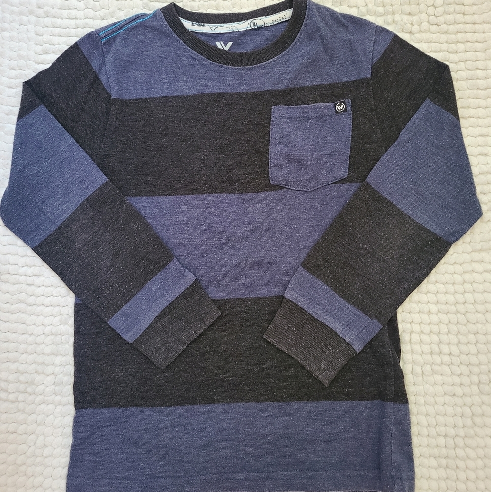 Shaun White Boys Striped Long-sleeve Tee Small (6-7)